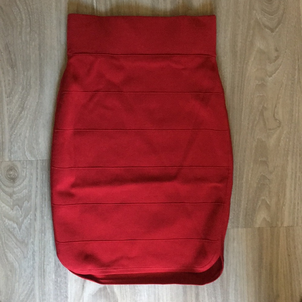 Ted Baker Red Skirt. Sz. 1